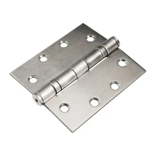 5 Knuckle 2 Ball Bearing Hinge, LH191BB Width x depth: 4 1/2" x 4 1/2" (114 x 114 mm), thickness: .134" (3.4 mm), non-removable pin stainless steel effect 5 Knuckle 2 Ball Bearing Hinge, LH191BB Width x depth: 4 1/2" x 4 1/2" (114 x 114 mm), thickness: .134" (3.4 mm), non-removable pin stainless steel effect