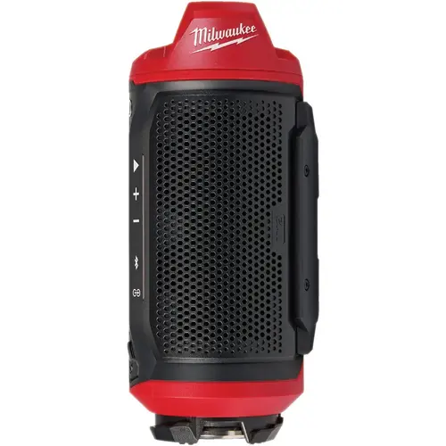 M12 Bluetooth Cordless Jobsite Speaker with PACKOUT Compatibility Black/Red M12 Bluetooth Cordless Jobsite Speaker with PACKOUT Compatibility Black/Red