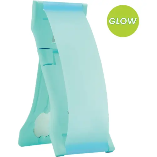 Cell Phone Grip PRO Sky Blue Frosty Blue Glow For All Mobile Devices Sky Blue