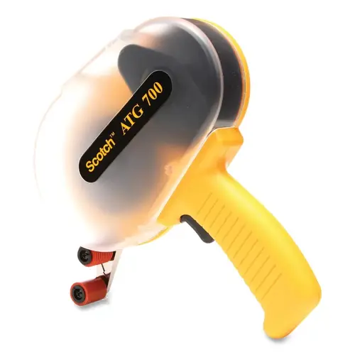 ATG 700 Adhesive Applicator, 1/2 in and 3/4 in Wide Rolls, Yellow