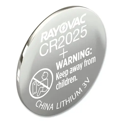 Lithium Keyless Entry Batteries, CR2025, 3V - pack of 10