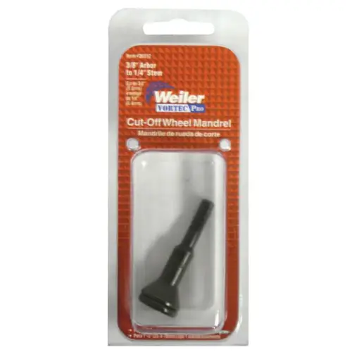 VP CUTOFF WHL MANDRELS 3/8X1/4 VP CUTOFF WHL MANDRELS 3/8X1/4
