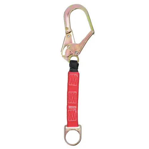 Large Hooks with Straps, 2 1/2 in, 1, Snap Hook; D-Ring Red Large Hooks with Straps, 2 1/2 in, 1, Snap Hook; D-Ring Red