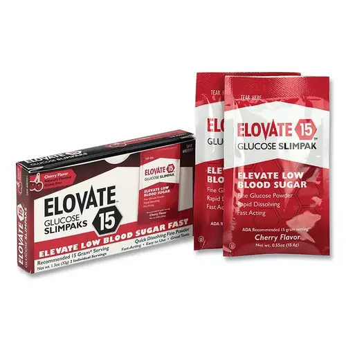 Elevate Glucose Packet, 0.56 oz, Black Cherry - pack of 60 Elevate Glucose Packet, 0.56 oz, Black Cherry - pack of 60