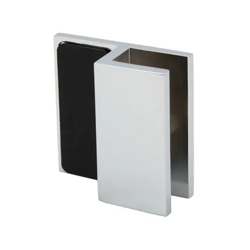 Square Swinging Shower Door Stop - Polished Chrome Square Swinging Shower Door Stop - Polished Chrome