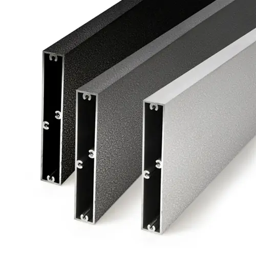 1" x 6" Rectangular Tube Aluminum 12' 2" Long - Powder Coat Finish 1" x 6" Rectangular Tube Aluminum 12' 2" Long - Powder Coat Finish