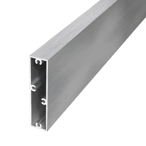 1" x 6" Rectangular Tube Aluminum 12' 2" Long - Mill Finish