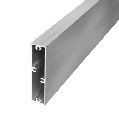 1" x 4" Rectangular Tube Aluminum 12' 2" Long - Mill Finish