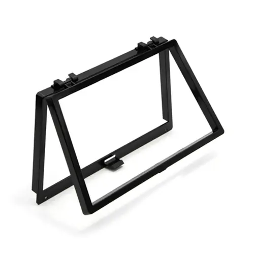 Window Screen Wicket 10-1/8" w x 6-1/8" h - Black Plastic