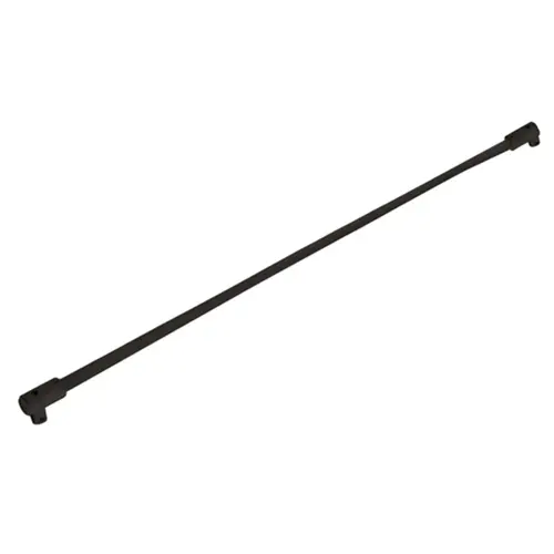 Support Bar 39" Long Fixed Panel Glass-to-Glass for 3/8" to 1/2" Glass - Oil Rubbed Bronze Support Bar 39" Long Fixed Panel Glass-to-Glass for 3/8" to 1/2" Glass - Oil Rubbed Bronze