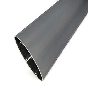 FHC A6X118M 6" x 1-1/8" Airfoil Blade - Aluminum 12' 2" Long - Mill Finish