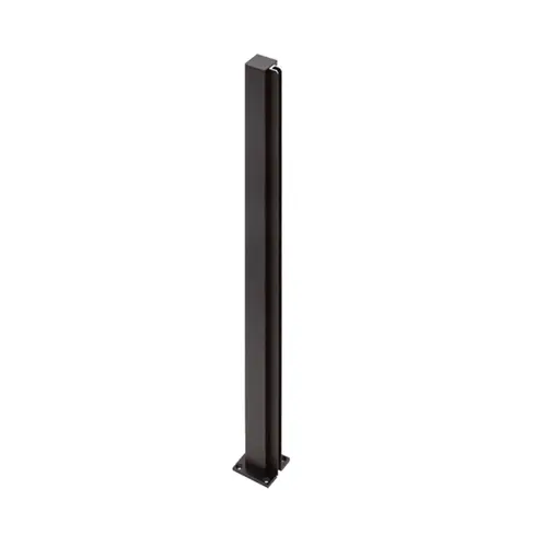 18" Center Standard Partition Post - Dark Black/Bronze Anodized 18" Center Standard Partition Post - Dark Black/Bronze Anodized