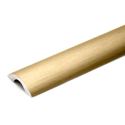 Shower Door Threshold - Satin Brass -  36" Length