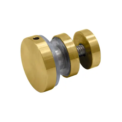 Denali Fixed Panel Bracket - Satin Brass Denali Fixed Panel Bracket - Satin Brass