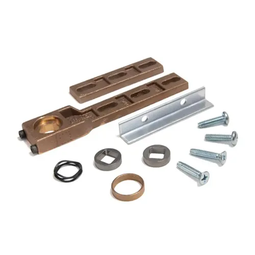 Free-Swinging End Load Arm for Overhead Concealed Center Hung Closer