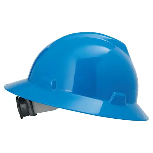 V-Gard Protective Hats, Fas-Trac Ratchet, Hat, Blue V-Gard Protective Hats, Fas-Trac Ratchet, Hat, Blue