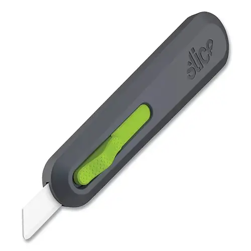 Auto-Retractable Utility Knife, 6 in L, Ceramic, Plastic Handle, Black - pack of 6 Auto-Retractable Utility Knife, 6 in L, Ceramic, Plastic Handle, Black - pack of 6