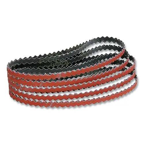Coated Ceramic Sanding Belt, 120 Grit, 1/2 in W x 18 in L - pack of 25