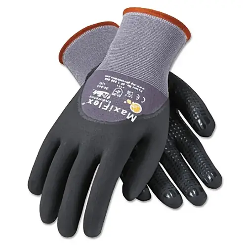 MaxiFlex Endurance Gloves, X-Large, Black/Gray, Palm and Finger Coated - 2 per pack x12 packs MaxiFlex Endurance Gloves, X-Large, Black/Gray, Palm and Finger Coated - 2 per pack x12 packs