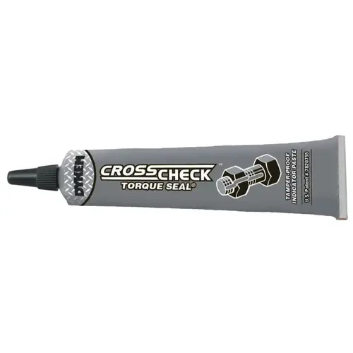 Cross Check Torque Seal Tamper-Proof Indicator Paste, Gray, 24 per Case - pack of 24 Cross Check Torque Seal Tamper-Proof Indicator Paste, Gray, 24 per Case - pack of 24