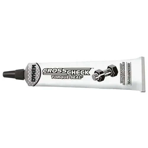 Cross Check  Torque Seal  Tamper-Proof Indicator Paste, 1 oz, Tube, White, 24 EA/CA - pack of 24