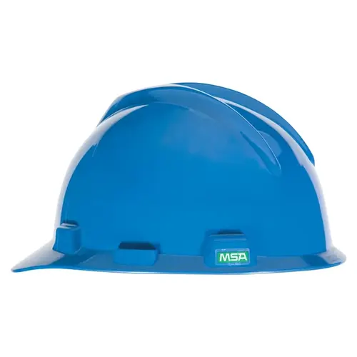 V-Gard 500 Protective Caps and Hats, 4 Point Fas-Trac, Vented Cap, Blue V-Gard 500 Protective Caps and Hats, 4 Point Fas-Trac, Vented Cap, Blue