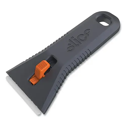 Utility Scraper, 2-5/8 in L, 1/2 in W Blade, Straight, Manual Retracting - pack of 12 Utility Scraper, 2-5/8 in L, 1/2 in W Blade, Straight, Manual Retracting - pack of 12
