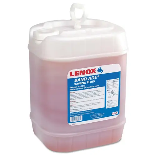 Band-Ade  Semi-Synthetic Sawing Fluid, 5 gal, Pail Yellow