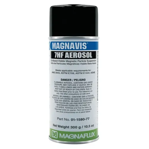 Magnavis 7HF BK Visible Magnetic Particle Wet Method Prepared Bath, 16 oz Aerosol Black - pack of 12 Magnavis 7HF BK Visible Magnetic Particle Wet Method Prepared Bath, 16 oz Aerosol Black - pack of 12