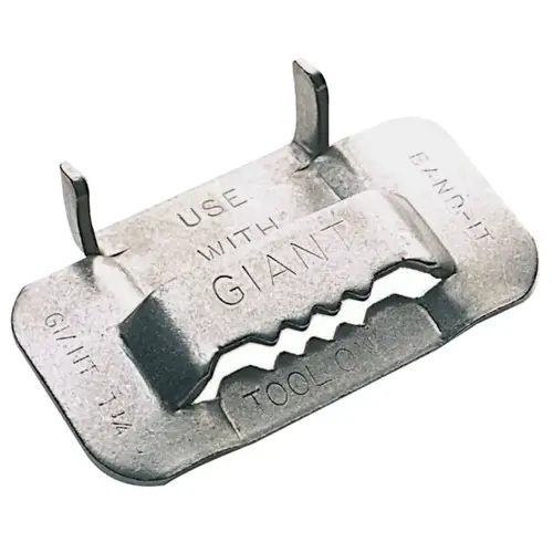 Giant Buckles, 3/4 in, Stainless Steel 201/301, 25 per pack - pack of 25