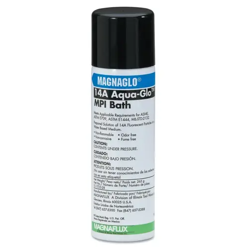Magnaglo Aqua-Glo 14A Wet Method Fluorescent Premix/Water, 12oz Aerosol Brown - pack of 12