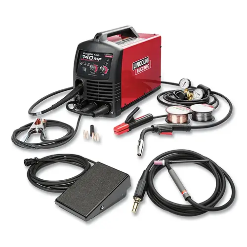POWER MIG 140 MP Multi-Process Welder TIG One-Pak , 140 A, 120 V POWER MIG 140 MP Multi-Process Welder TIG One-Pak , 140 A, 120 V