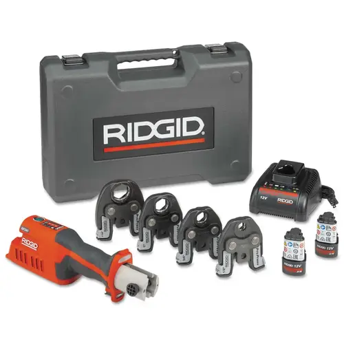 Cordless Press Tool, RP 241, Kit, 1/2 in to 1-1/4 in Jaws Cordless Press Tool, RP 241, Kit, 1/2 in to 1-1/4 in Jaws