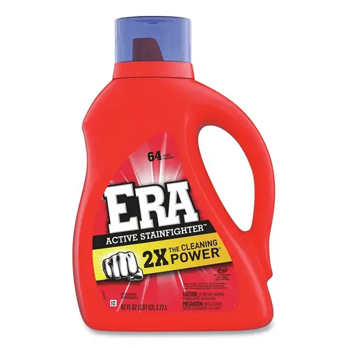 Active Stainfighter Liquid Laundry Detergent, 92 oz, Bottle, Floral Scent - pack of 4