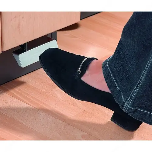 Kick-and-Go Foot Pedal for Automatic Hands-Free Opening System