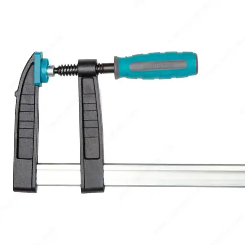 Heavy-Duty F Clamp with Passive Lock
