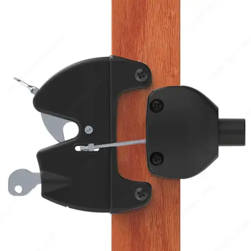 Key-Lockable Gate Latch- Double-Sided Key-Lockable Gate Latch- Double-Sided