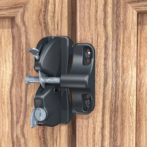 Key-Lockable Gate Latch- Single Sided