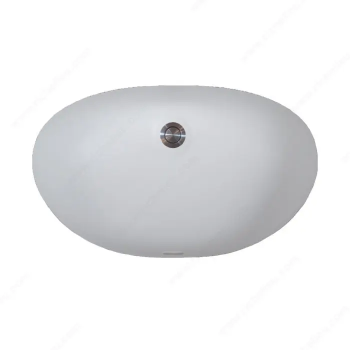 Meganite Sink - ADA Universal Oval BS7816 MSSBS7816PW