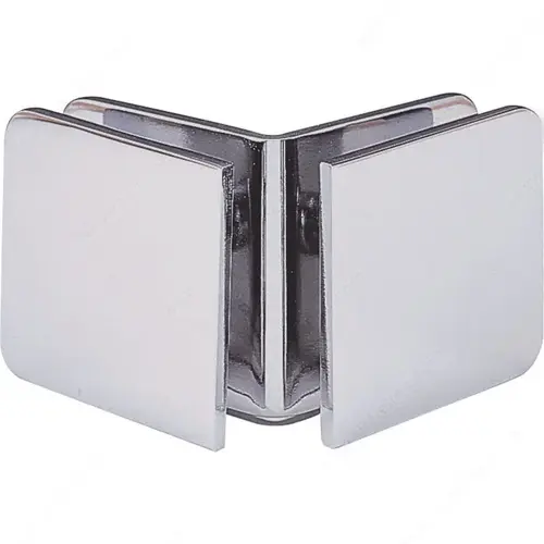 90 degree Glass-to-Glass Clamp - Rounded