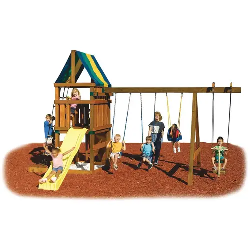 Alpine Custom DIY Playset Hardware Kit (Lumber and Slide Not Included)