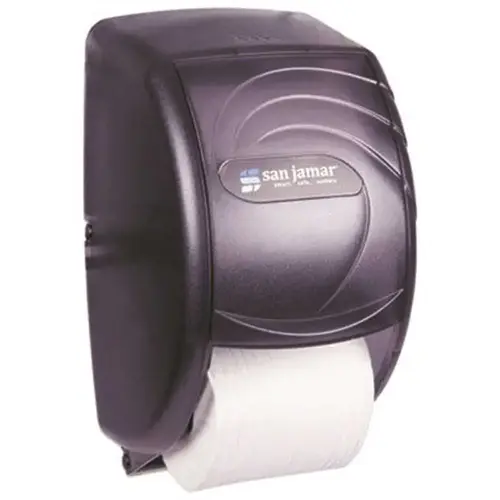 Duett Standard Bath Tissue Dispenser, Oceans, 7-1/2 x 7 x 12-3/4, Black Pearl
