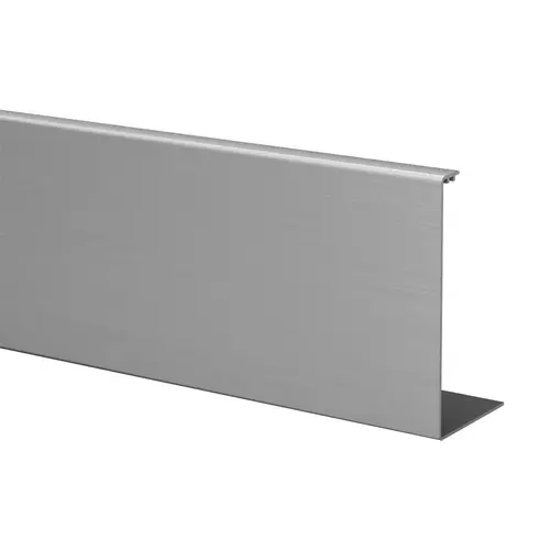 Fascia Mount Cladding Easy Glass Smart Aluminum Brushed Anodized Fascia Mount Cladding Easy Glass Smart Aluminum Brushed Anodized