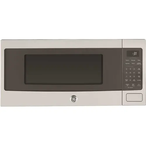 Ge Profile 1.1 Cu. Ft. Countertop Microwave Oven Stainless Steel, ADA Compliant
