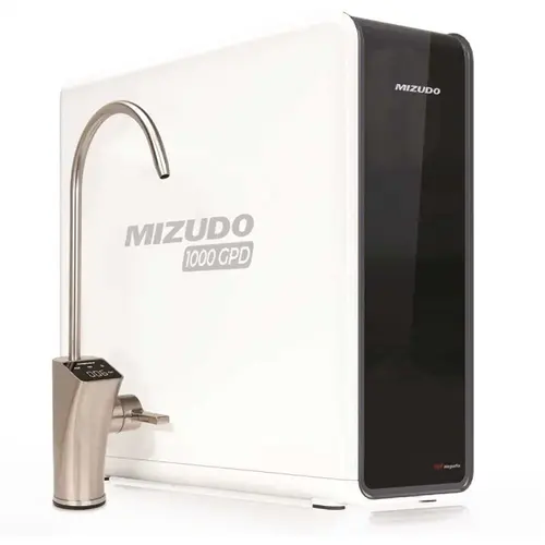 Mizudo Megaflo 1000 Gpd 9-Stage Reverse Osmosis Filtration-Smart LED Faucet