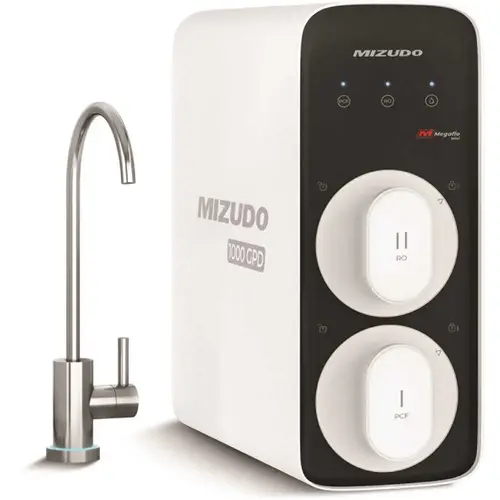 Mizudo Megaflo Mini 1000 Gpd 8-Stage Reverse Osmosis Filtration System