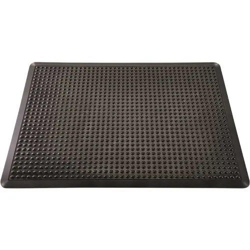 Floortex Doortex  Black Anti-Fatigue Bubblemat 35"x47"