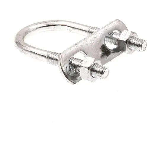 Generic U-Bolts, Round Bend, Zc Sl, Package Of 10. Generic U-Bolts, Round Bend, Zc Sl, Package Of 10.