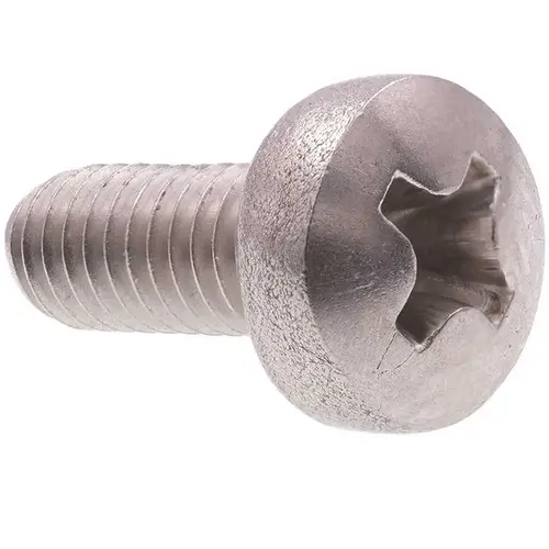 Generic M4-0.7 X 10mm Machine Screw, Pan Head, Phillips, Stainless Steel, Package Of 10 Generic M4-0.7 X 10mm Machine Screw, Pan Head, Phillips, Stainless Steel, Package Of 10
