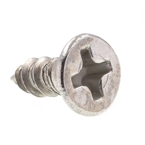 Generic Ws, Flat Hd, Phil Dr, #5 X 3/8 In, Zc Stl, Package Of 50 Generic Ws, Flat Hd, Phil Dr, #5 X 3/8 In, Zc Stl, Package Of 50